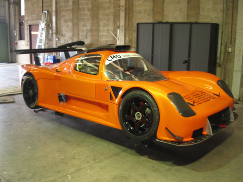 De nieuwe livery van de Belgium Racing Ultima